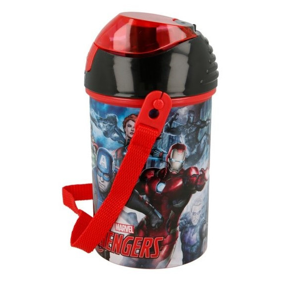 Пластмасова бутилка с картинка, Heroes, 450 мл Avengers 52798 2