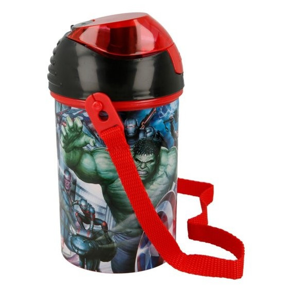 Пластмасова бутилка с картинка, Heroes, 450 мл Avengers 52799 3