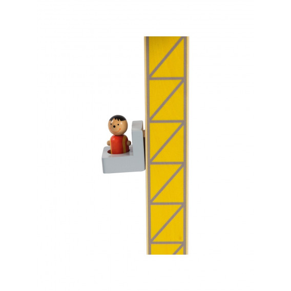 Детска играчка- дървен кран с аксесоари Dino Toys 52983 3