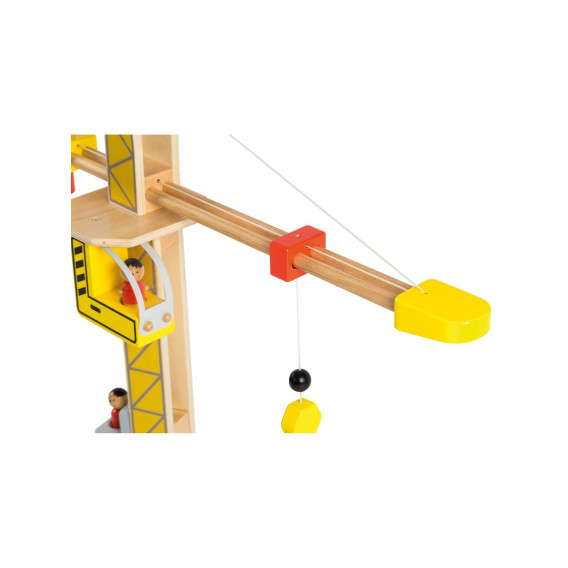 Детска играчка- дървен кран с аксесоари Dino Toys 52987 7