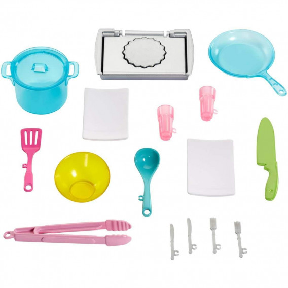 Игрален комплект кухня със светлини и звуци Barbie 53048 2