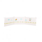 Обиколник за бебешко легло- kimono, цвят: бял, 60х60 см. Tuc Tuc 53078 2
