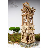 3D Механичен пъзел Кула с арбалет Ugears 53154 9