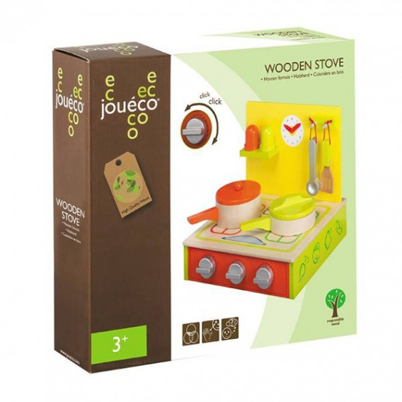 Детска играчка- дървена печка Dino Toys 53256 2