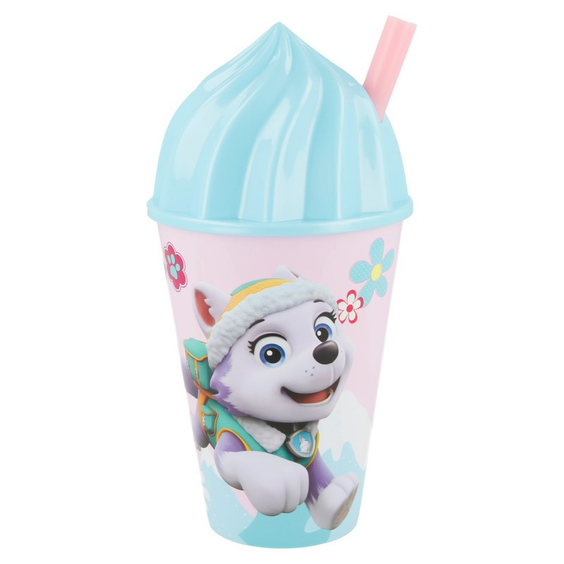 чаша с формата на сладолед с картинка Paw Patrol 430 мл за момиче  53346