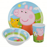 комплект за хранене Peppa Pig унисекс Peppa pig 53442 