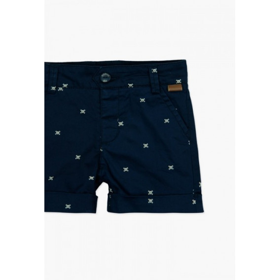 Памучни къси панталони за момче с два джоба и гайки за колан Boboli 53550 3