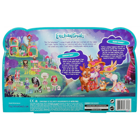 Енчантималс - комплект за игра магията на градината Mattel 53561 4