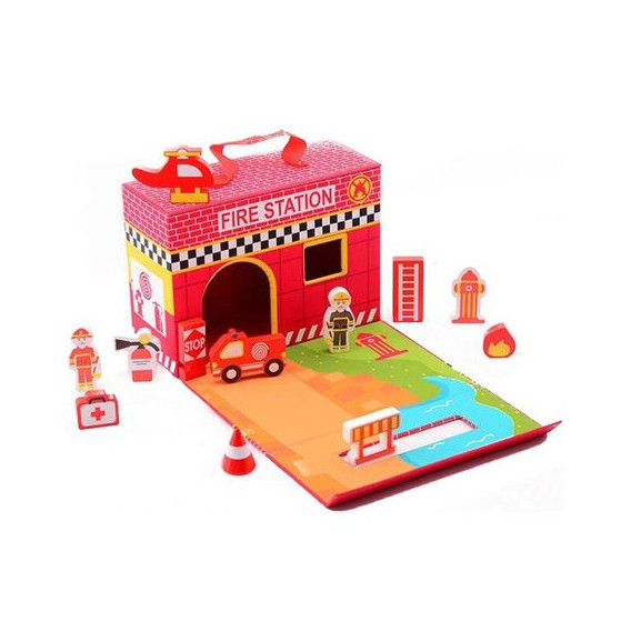 Детска играчка- пожарна станция Dino Toys 53620 3