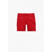 Къси панталони за момче в червен цвят Boboli 53698 2