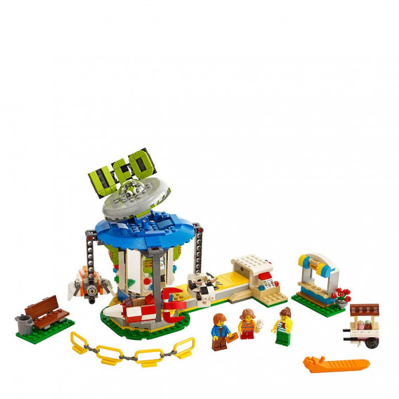 Конструктор- Въртележка на панаира, 595 части Lego 53977 2