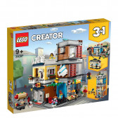 Конструктор- Магазин за домашни любимци и кафе, 969 части Lego 53980 