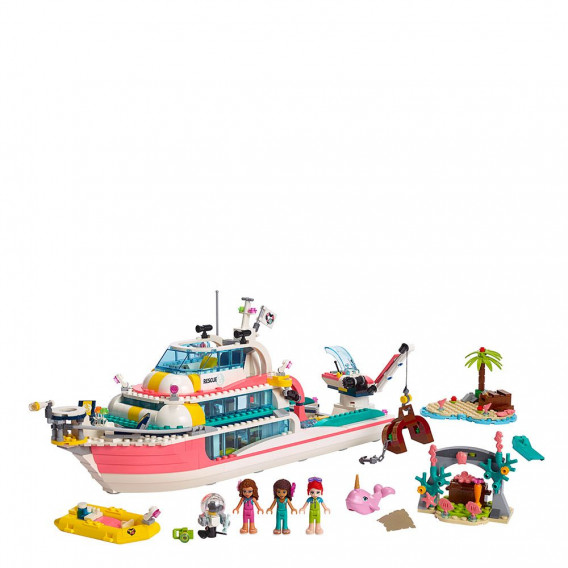 Конструктор - Лодка за спасителни мисии, 908 части Lego 54003 2