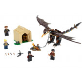 Конструктор - Магическо предизвикателство с унгарски рогоопашат дракон, 265 части Lego 54071 2