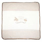 Одеяло порт унисекс за бебе с весела апликация и нежна бродерия Bebetto 54481 