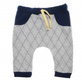 Панталон за бебе момче с два джоба и декоративни шевове Bebetto 54812 
