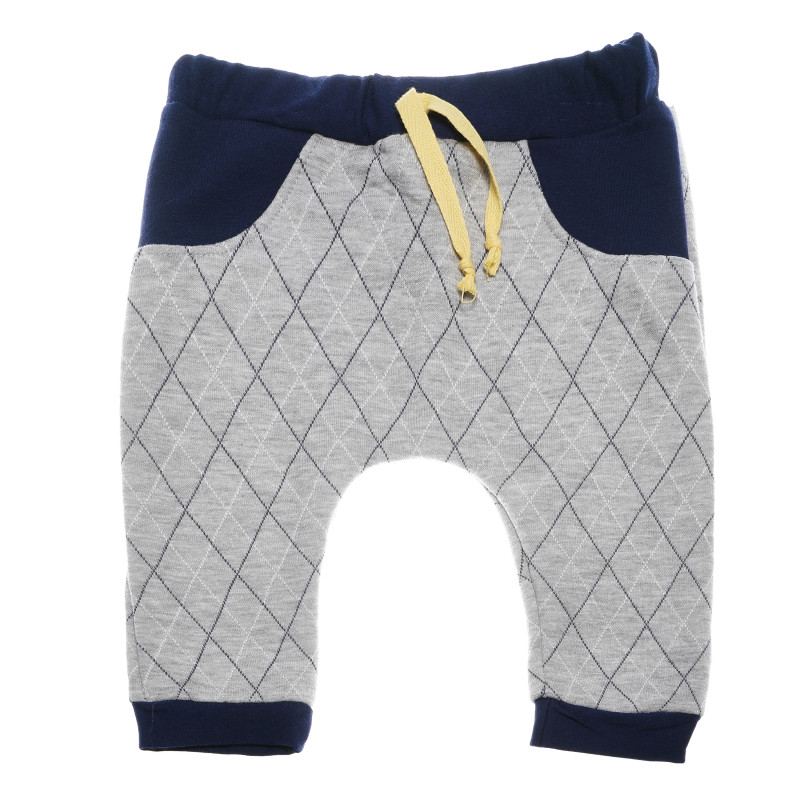 Панталон за бебе момче с два джоба и декоративни шевове  54812