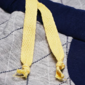 Панталон за бебе момче с два джоба и декоративни шевове Bebetto 54815 4