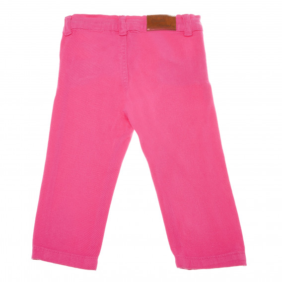 Дънков панталон за момиче тъмно розов Bebetto 54826 2