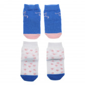 Комплект от 2 бр. бебешки чорапи, тъмно син Bebetto 55035 2