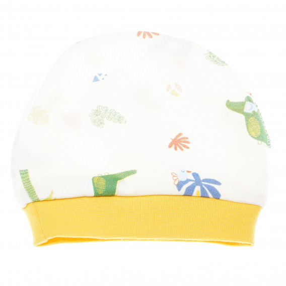 Памучен гащеризон с шапка за бебе момче, зелен Bebetto 55116 2