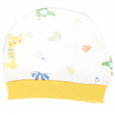 Памучен гащеризон с шапка за бебе момче, зелен Bebetto 55119 5