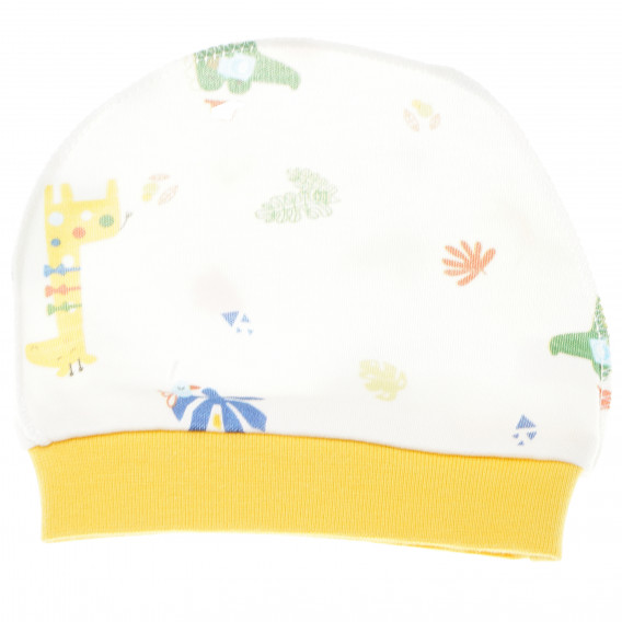 Памучен гащеризон с шапка за бебе момче, зелен Bebetto 55119 5