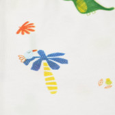 Комплект памучни панталони за бебе момче, син и с принт Bebetto 55272 4