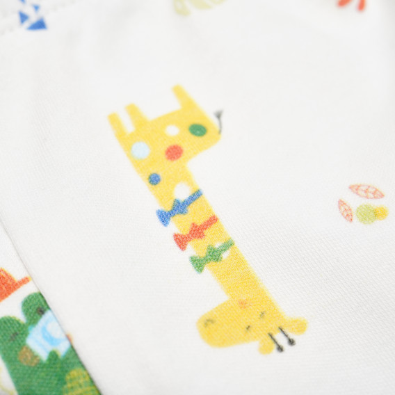 Комплект памучни панталони за бебе - унисекс Bebetto 55278 4