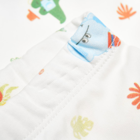 Комплект памучни панталони за бебе - унисекс Bebetto 55280 6