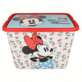 Кутия за съхранение с щракване за защита Мини Маус, 23 литра Minnie Mouse 56258 3