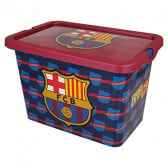 Кутия за съхранение с щракване за защита, FC Barcelona, 23 литра Stor 56262 2