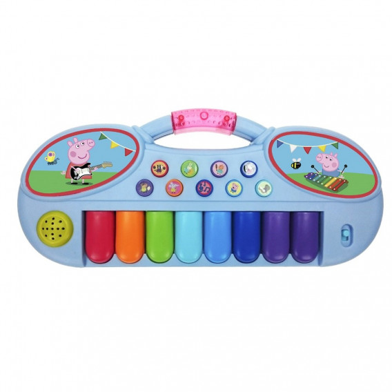 Електронно пиано с 8 цветни клавиша Peppa pig 56353 4