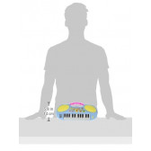 Електронно пиано с 8 цветни клавиша Peppa pig 56355 6