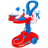 Комплект количка с медицински инструменти Mochtoys 56415 2