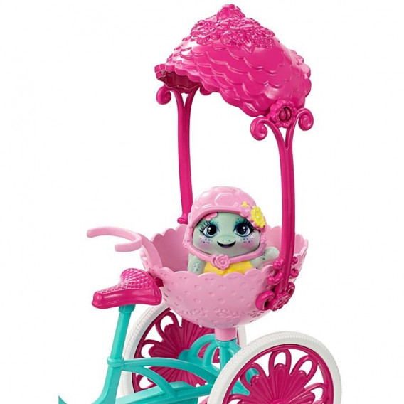 Комплект за игра- кукла с велосипед Mattel 56430 4