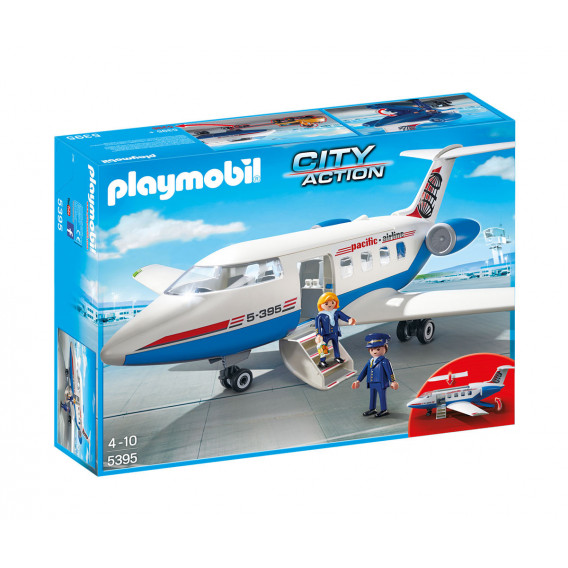 Конструктор Пътнически самолет над 10 части Playmobil 5707 