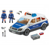 Конструктор Полицейска кола със звук и светлини над 10 части Playmobil 5726 2