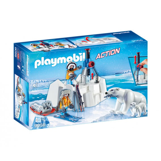 Конструктор Арктически изследователи с полярни мечки над 20 части Playmobil 5745 