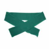 Плетен зелен шал за момче Benetton 57785 