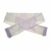 плетен шал за момиче, лилав Benetton 57831 