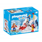 Конструктор Бой със снежни топки над 10 части Playmobil 5794 