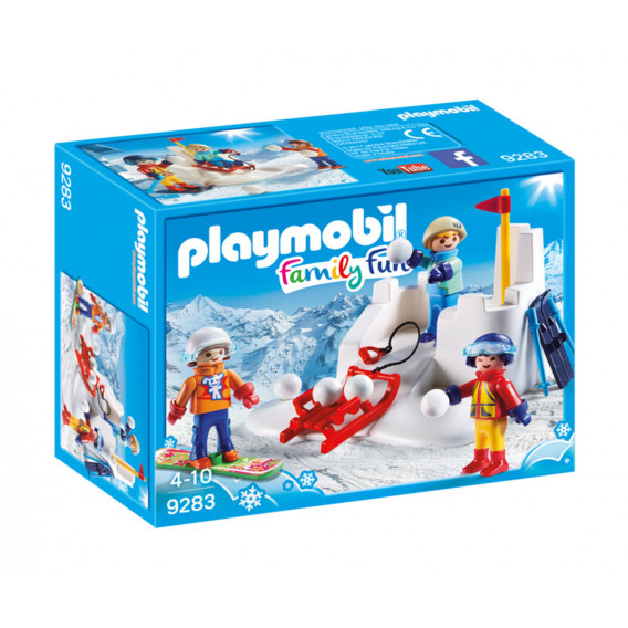 Конструктор Бой със снежни топки над 10 части Playmobil 5794 