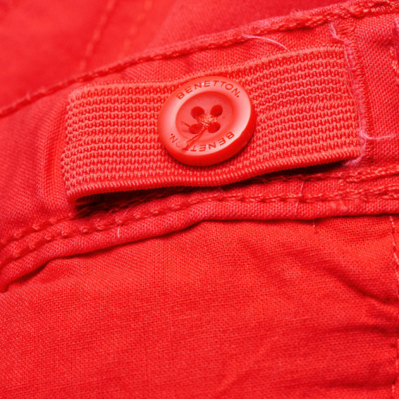 Къс панталон с джобове за момче Benetton 58230 4