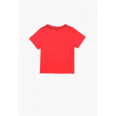 Памучна тениска с модерни надписи за  момче Boboli 58609 3