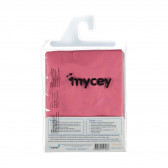 Престилка за кърмене от фина памучна дишаща тъкан, розова Mycey 59087 2