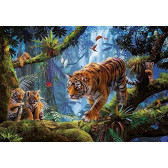 Детски пъзел Тигри в джунглата Educa 59315 2