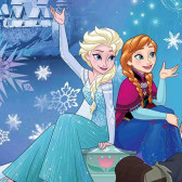 Пъзел с картинка на героите от Замръзналото кралство  2D Frozen 59906 5