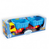 Детски камион с ремарке и кофа Mochtoys 60218 2