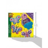 мозайка Комплект мозайка с мъниста "пеперуди" SES 60736 7